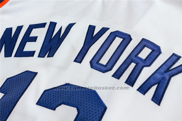 Maglia New York Knicks Joakim Noah #13 Retro Bianco